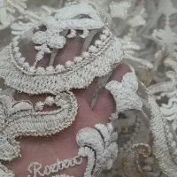 پرده سالن پذیرایی گیپور ترک قیطان دوزی نو