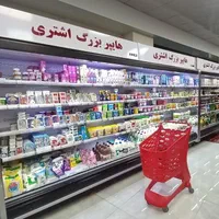 نور لامپ یخچال پرده هوا فروشگاهی هایپری قفسه نوری|لامپ و چراغ|کرمان, |دیوار