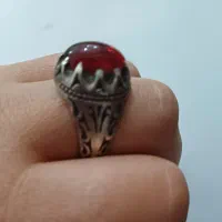 انگشتر نقره سنگ عقیق|جواهرات|مراغه, |دیوار