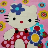 فرش کودکانه طرح کیتی