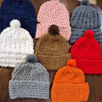 کلاه و شال رینگی پافی