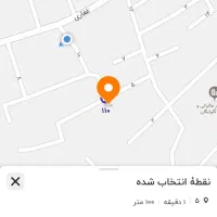 زمین مسکونی ۱۶۶ متر مربع ،سند تک برگ ۶ دانگ
