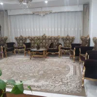 مبل 9 نفره سلطنتی با جلو مبلی|مبلمان خانگی و میز عسلی|دلیجان, |دیوار