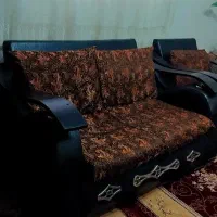 مبل چرم 7 نفره  کاملا سالم