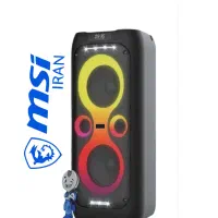 اسپیکر چمدانی بلوتوثی وریتی مدل V-PS2206 +میکروفون|پخش‌کننده همراه|نسیم‌شهر, |دیوار