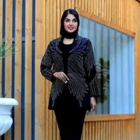 کت تک مزونی نگین دار یقه آرشال|لباس|مشهد, راهنمایی|دیوار