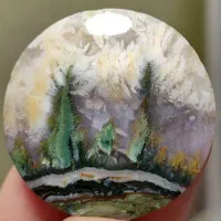 سنگ شجر تابلو نقاشی