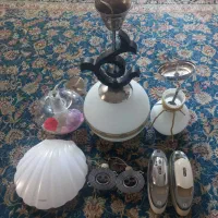 لوستر فانتزی دیوارکوب هالوژن مهتابی براکت