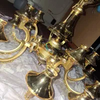 لوستر رنگ ثابت|لوستر و چراغ آویز|تبریز, |دیوار