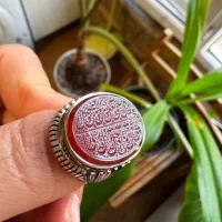 انگشتر نقره عقیق یمنی