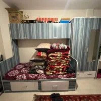 ست تخت و کمد