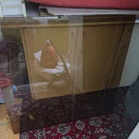 شیشه میز نهارخوری 90در90