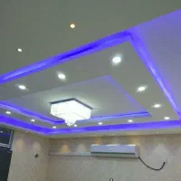 گچکاری گچبری طرح کناف ولکه گیری|خدمات پیشه و مهارت|بندر ماهشهر, |دیوار