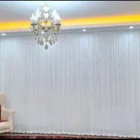 نصب پرده طراحی دوخت پرده شستشو پرده سراسر قم|خدمات پیشه و مهارت|قم, انسجام|دیوار
