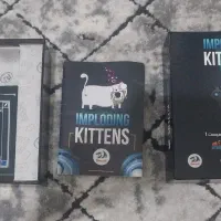 بازی کارتی گربه های انفجاری / در‌حد نو