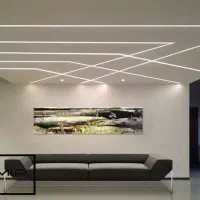 نور خطی.لاینر نوری.|لامپ و چراغ|اندیشه, اندیشه فاز ۱|دیوار