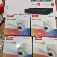 پک کامل دوربین برند داهوا دید در شب رنگی با صوت