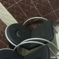 ست مبلمان اداری ۳ نفره با میز شیشه‌ای