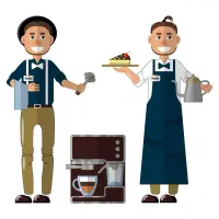 استخدام باریستا و ویتر