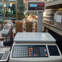 ترازو 70 کیلوی  چاپگردار 7 و 8رقم اعشار قیمت واحد|فروشگاه و مغازه|رشت, شهرک آیت الله منتظری|دیوار