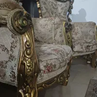 مبلمان استیل با جلو مبلی