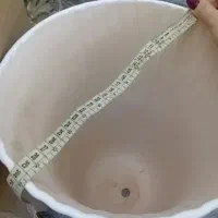 گلدان گل بزرگ نیم متری سفالی نونو آکبند داخل جعبه|صنایع دستی و سایر لوازم تزئینی|تهران, یافتآباد|دیوار