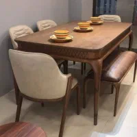 لایف میزوصندلی میزناهارخوری پادشاه نیمکتی پاف