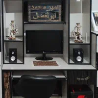 میز کامپیوتر و قفسه