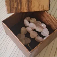 دستبند رزکوارتز صورتی سنگ اصل هست|بدلیجات|رامهرمز, |دیوار