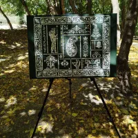 تابلو کالی گرافی|تابلو، نقاشی، عکس|مشهد, حضرت حجت|دیوار