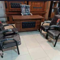 مبلمان اداری و صندلی و کتابخانه مدل آنتیک