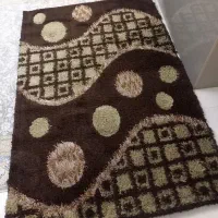 گلیم فرش پرز بلند و پادری جنس ترک