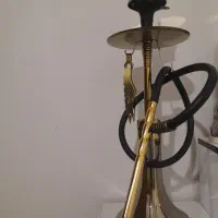 قلیون کرنو طلایی اصل بدنه شمش  سوپابدار