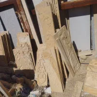 سنگ طرح چوب و دستگاه سنگبری