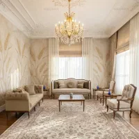 مبل استفاده شده از بهترین چوب و پارچه ها