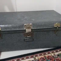 صندوقچه آهنی محکم وضخیم جنس قدیم