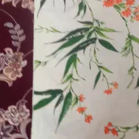 پرده یا ملافه ی گلدار|پرده، رانر، رومیزی|مشهد, طبرسی شمالی|دیوار