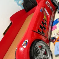 تخت نوجوان ماشینی|تخت و سرویس خواب|خرمآباد, |دیوار