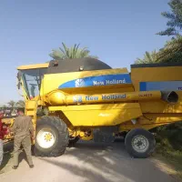 کمباین جهت برداشت لوبیا