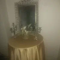 اینه و شمعدان برنز