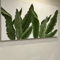 تابلو نقاشی کار دست برجسته کار شده با ورق طلا
