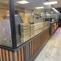 پارتیشن شیشه ای و کابینت