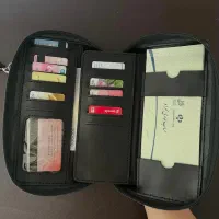 کیف چرمی دسته چک