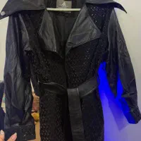 کت چرم زنانه بلند