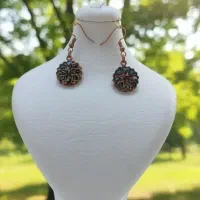گوشواره مدل شقایق