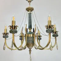 لوستر سنگی ۸ شاخه فقط فروش آنلاین ارسال به سراسر