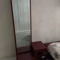 تخت۲نفره همراه باتشت وآینه قدی دوعددباکس وکیشودار|تخت و سرویس خواب|اسلام‌شهر, |دیوار