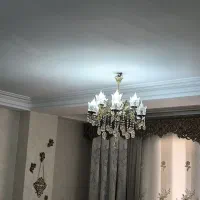 لوستر برنز 12شعله و پنج شعله|لوستر و چراغ آویز|قرچک, باقرآباد|دیوار