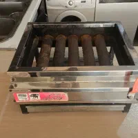 کباب پز گازی استیل باشعله پوش چدنی