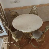 میز نهار خوری ۴نفره|میز و صندلی غذاخوری|جوانرود, |دیوار